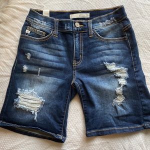 KanCan | Kan Can | Distressed Denim shorts sz 26 | KC11006 | Bermuda shorts